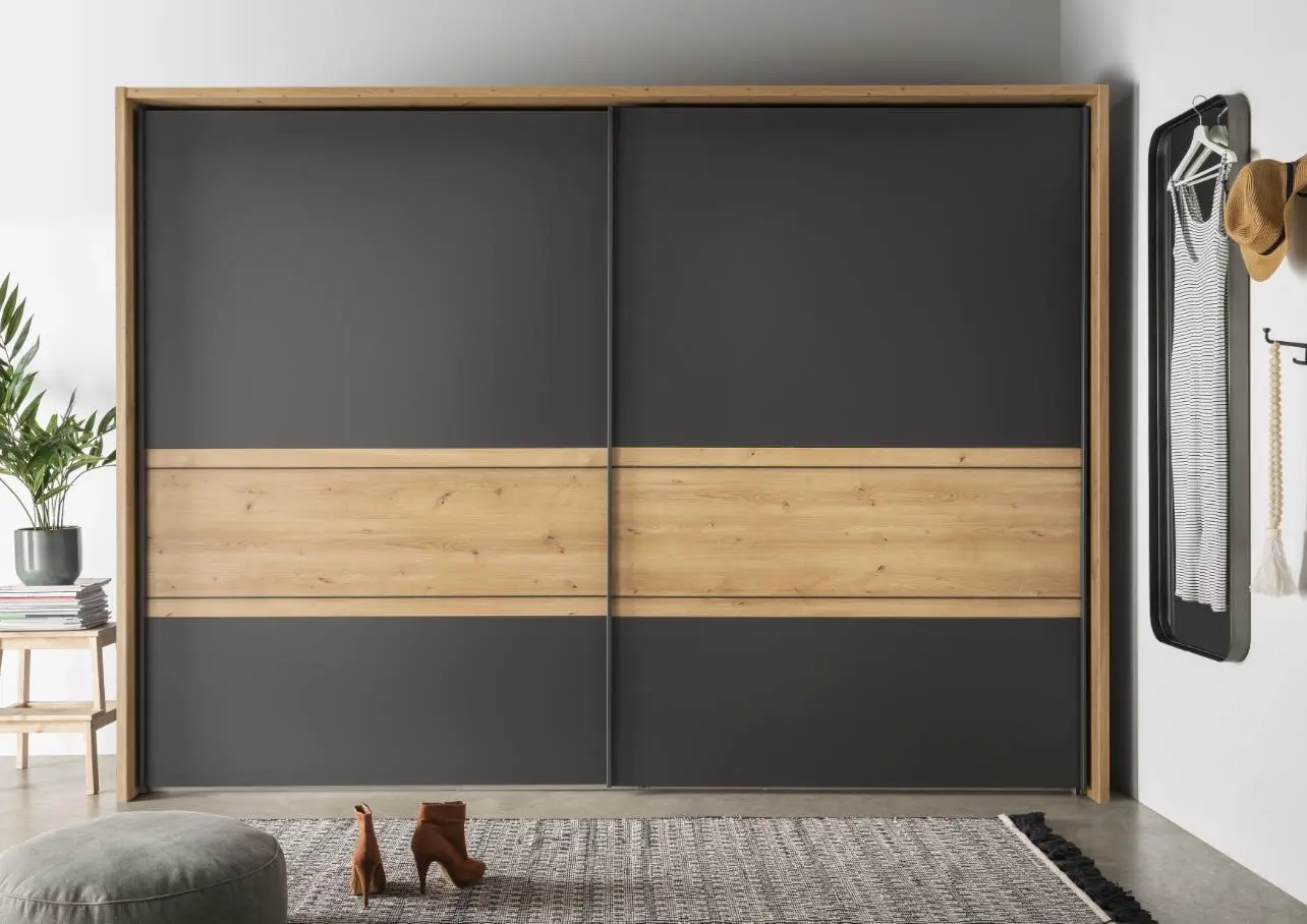 Wiemann komplettes Schlafzimmer Alabama in Graphit 