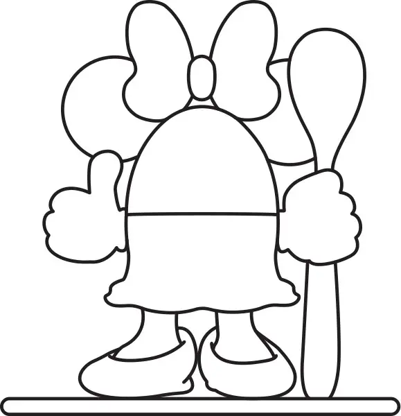 WMF Eierbecher Disney Minnie Mouse mit