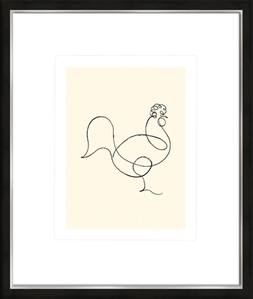 ars graphica Individual Art - Picasso: Le coq