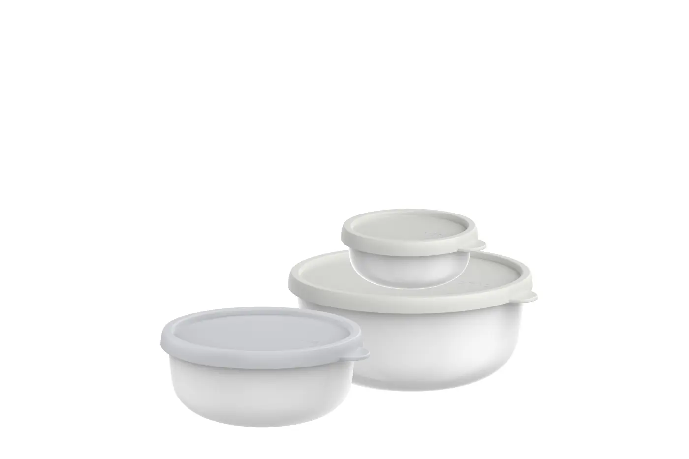 Mepal Frischhaltedosen-Set Lumina Weiß