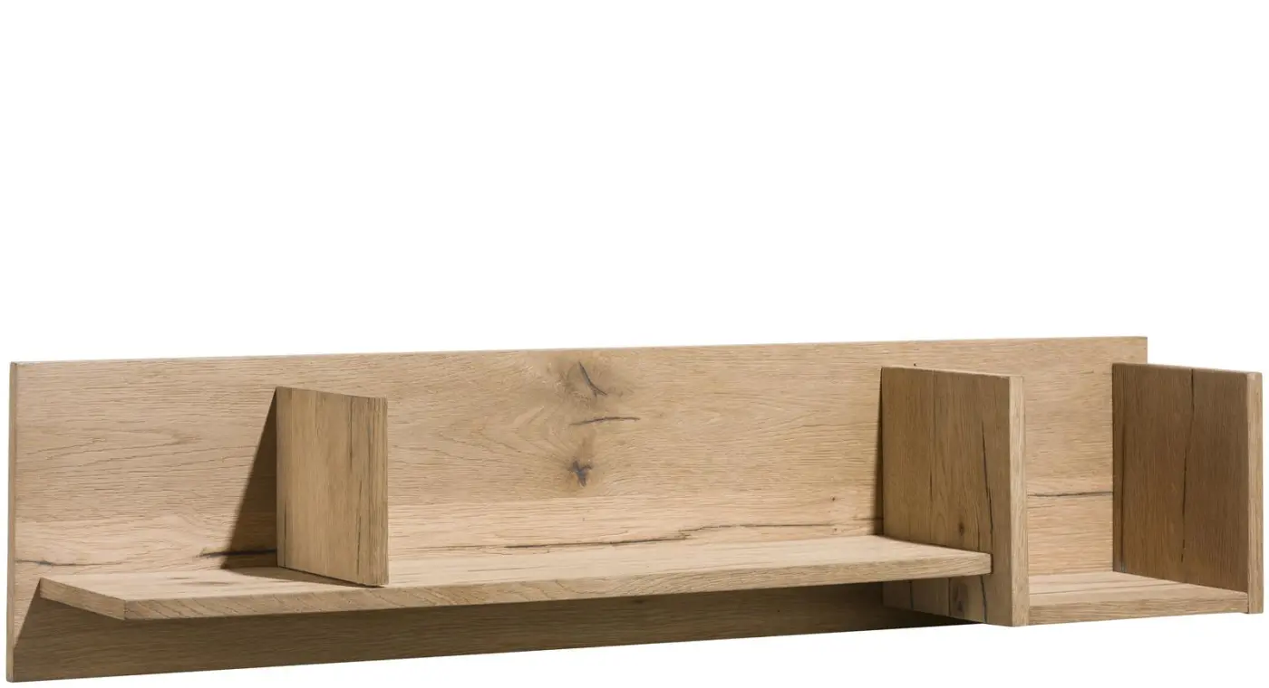 Habufa Wandboard Canova 39593RWB, Eiche Railway braun furniert, ca.120x28x25 cm