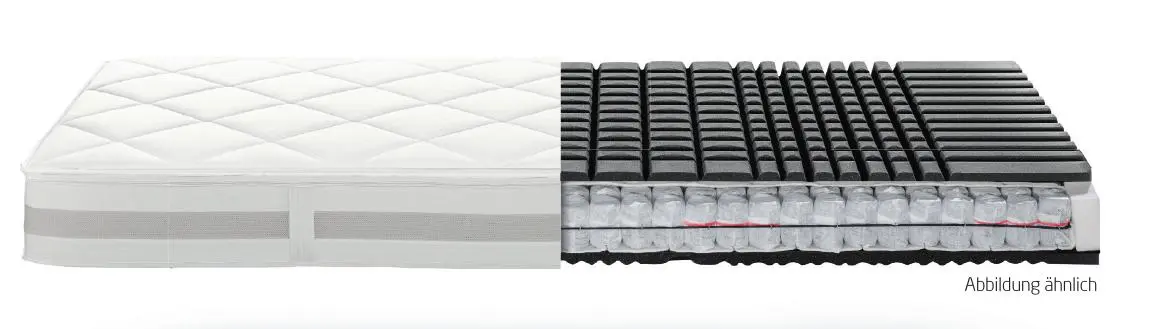 Interliving Matratze 1915 Taschenfederkern 90x200 cm H3 