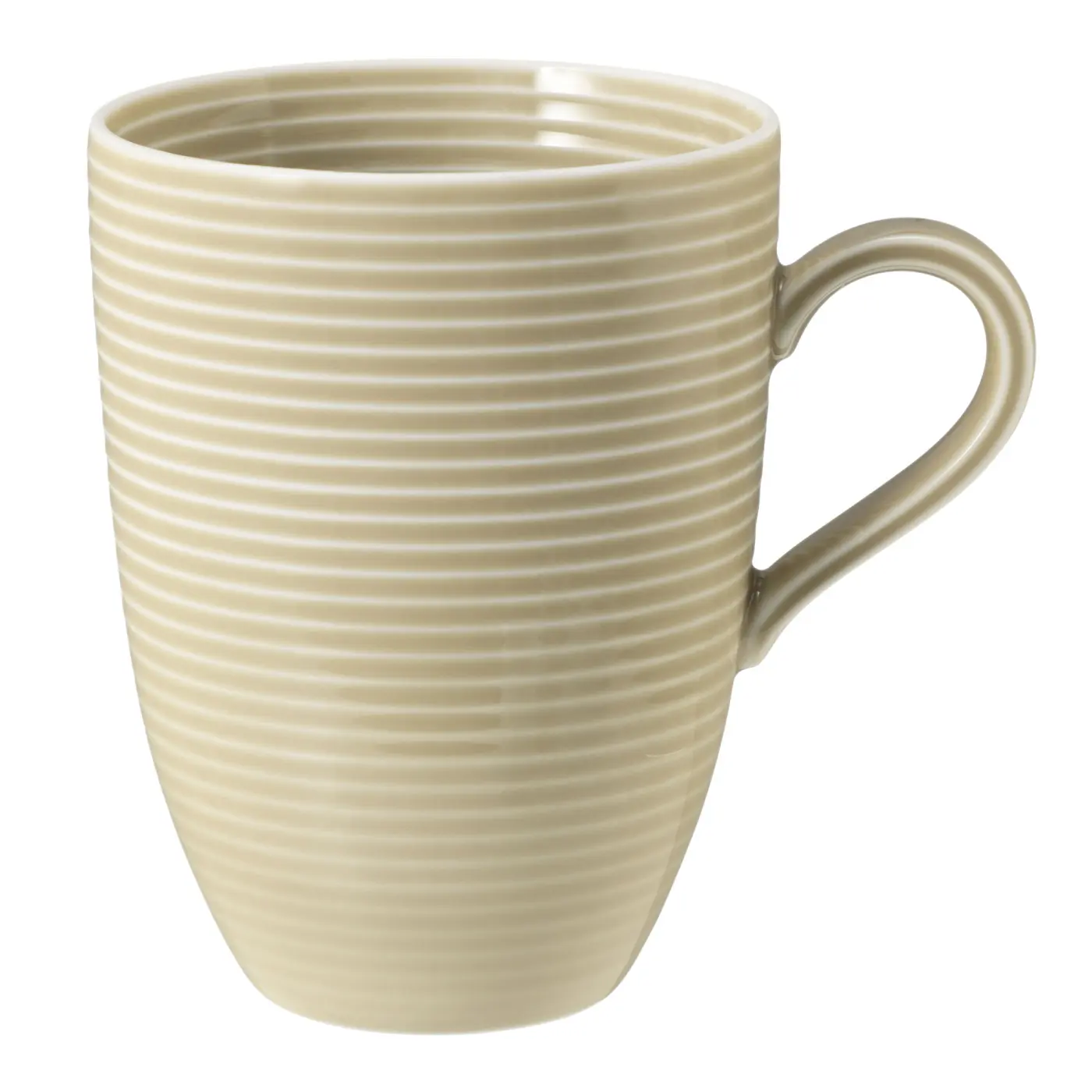 Seltmann Becher mit Henkel 0,35 l mit Relief