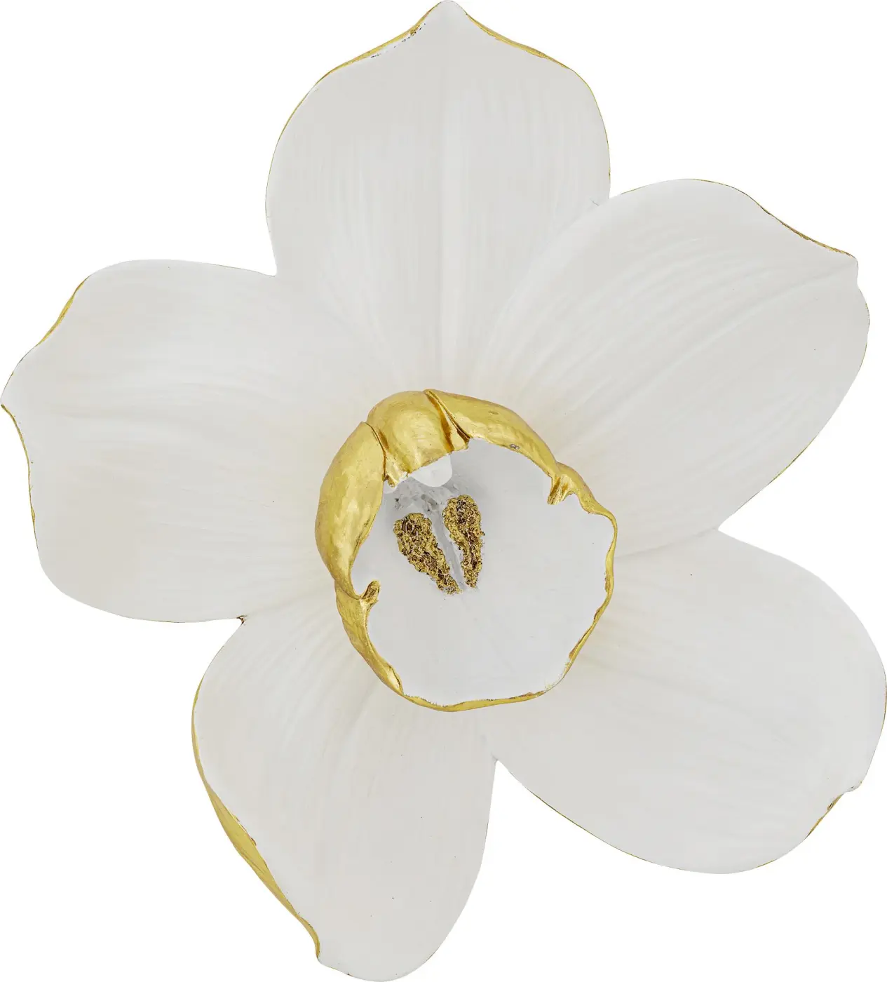 Kare Design Wandschmuck Orchidee Weiß