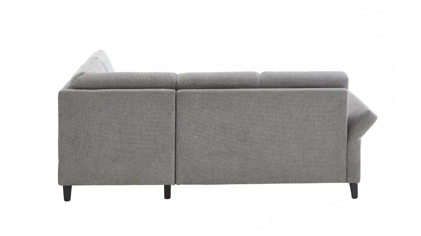 Steinpol Garnitur Varese grau ca. 219-230x170 cm -mit Funktionen-