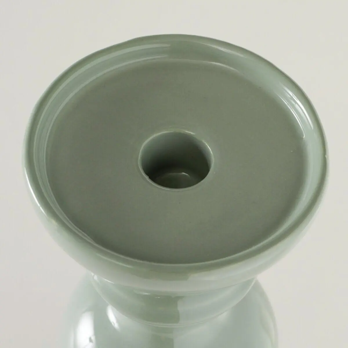 Boltze Kerzenleuchter Berno grün 20,5 cm hoch