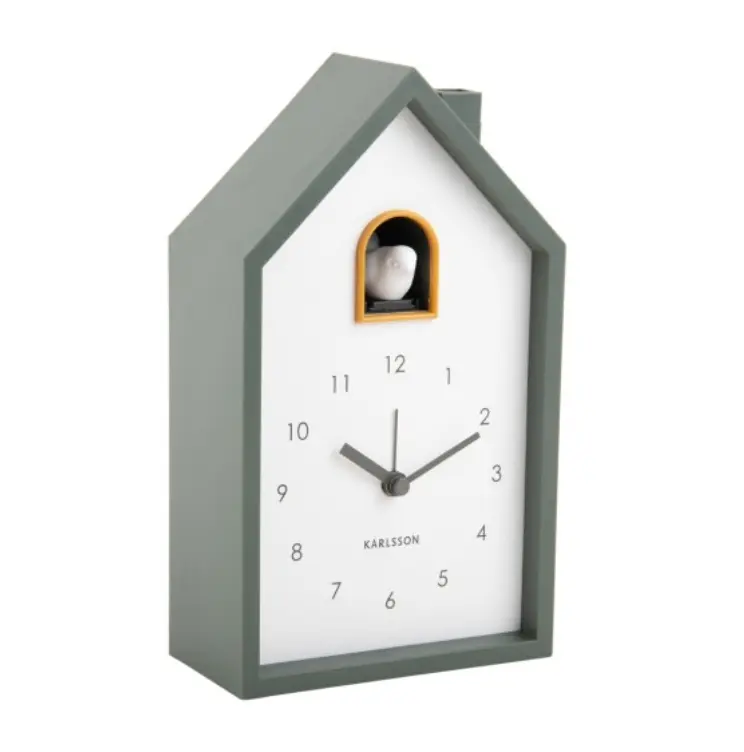 Karlsson Alarm Clock Jungle green ca. 12x20x6 cm