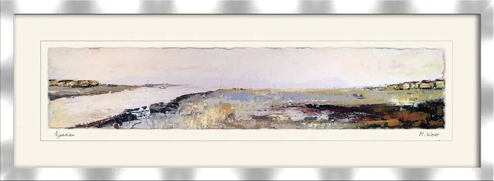 ARS Graphica Bild Wert, Riparian 125x46 cm