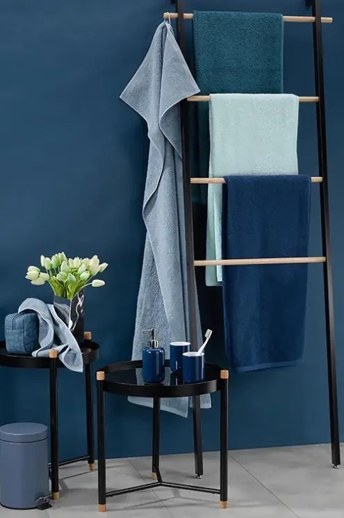 Kela Waschhandschuh Ladessa 15x21 cm Frostblau