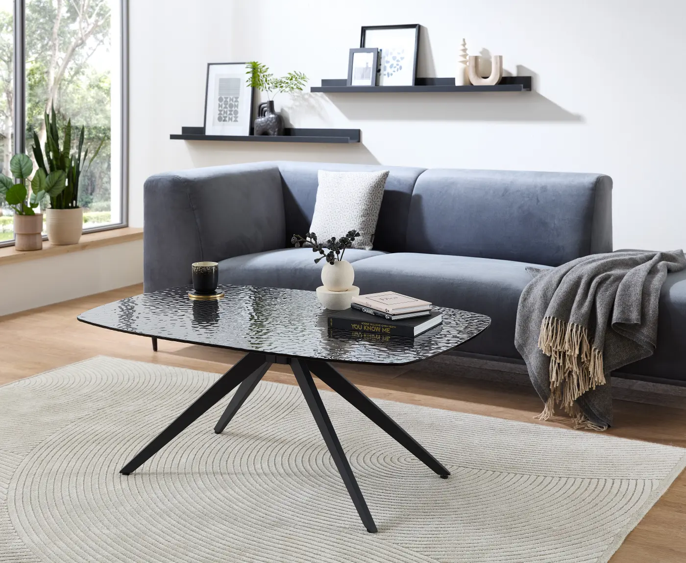 Stolkom Couchtisch Elias ca. 110x44x70 cm