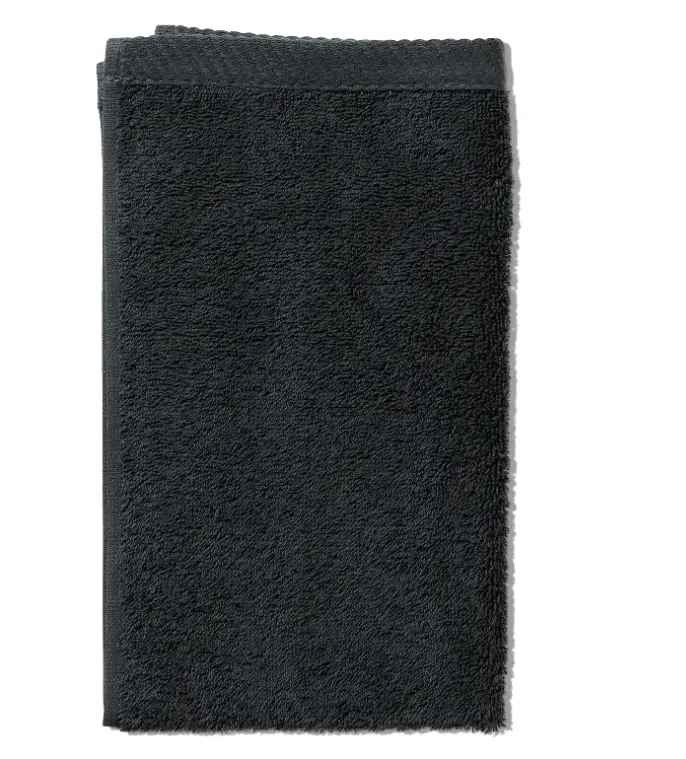 Kela Gästehandtuch Ladessa Schwarz 30x50 cm
