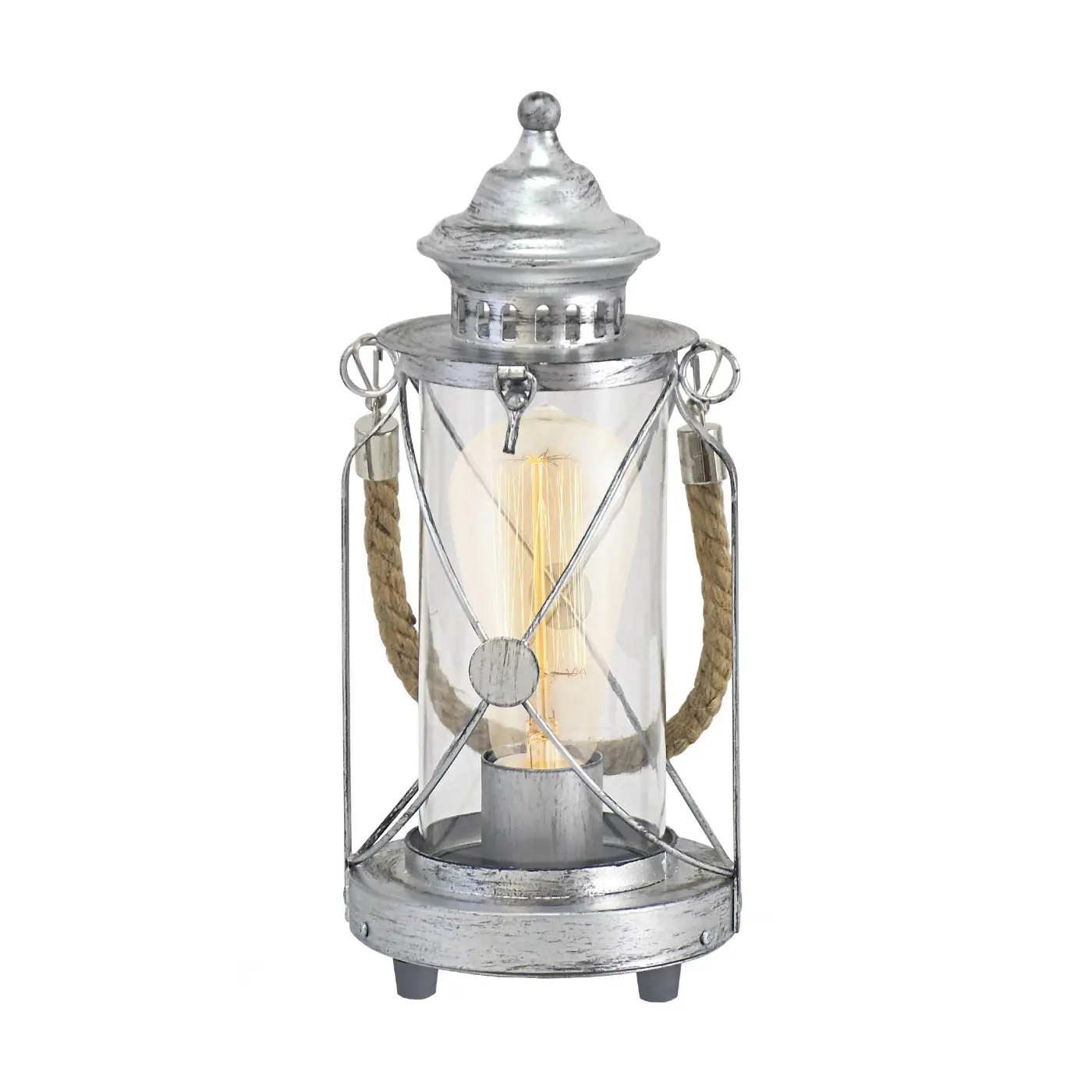 Eglo Vintage TL/1 E27 SILBER-ANTIK 'BRADFORD'