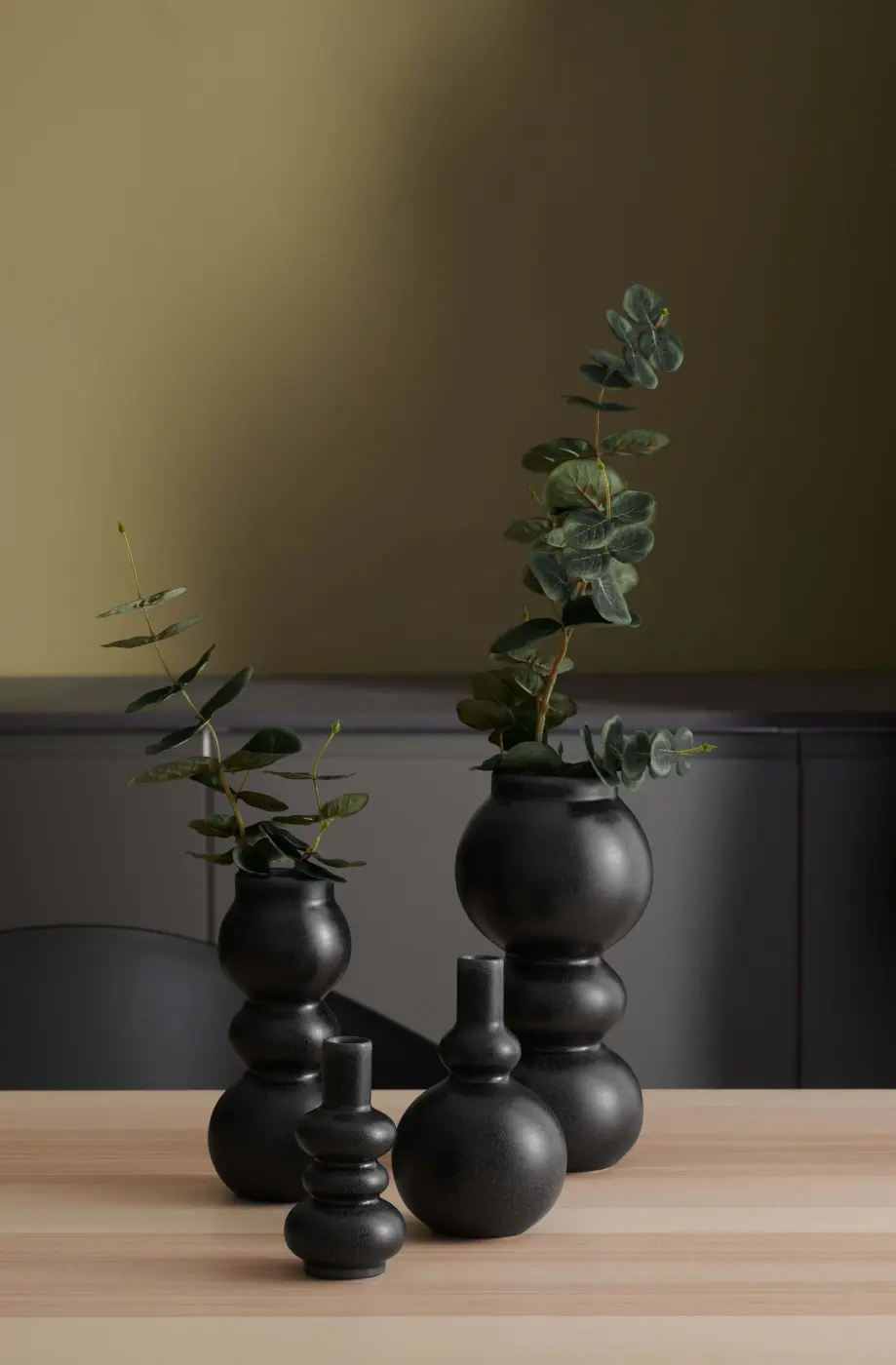 ASA Vase Black Iron 6x8x19 cm ASA Vase