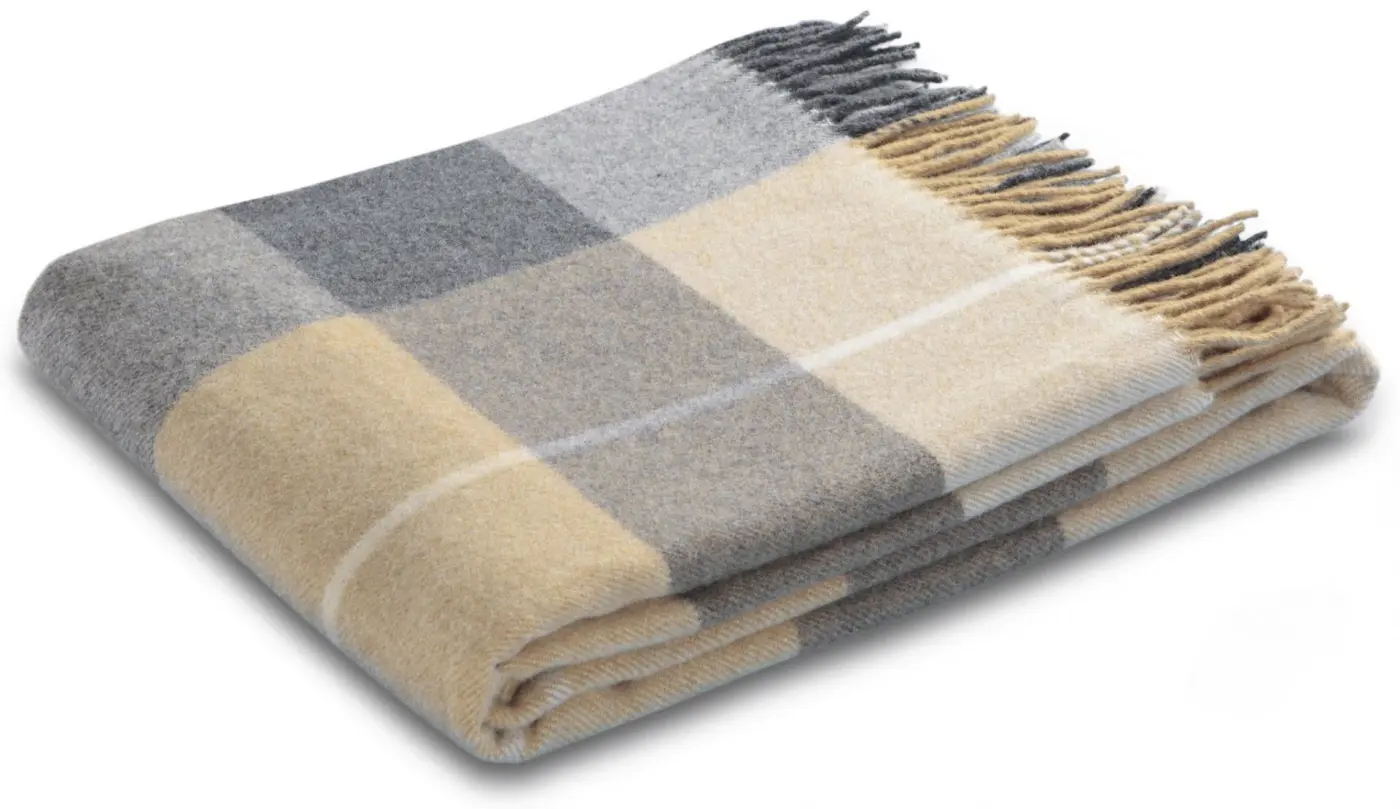 Biederlack Plaid / Decke 130 x 170