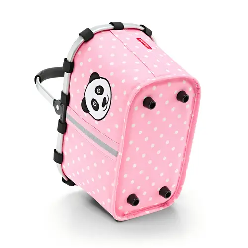 Reisenthel carrybag XS kids panda dots pink