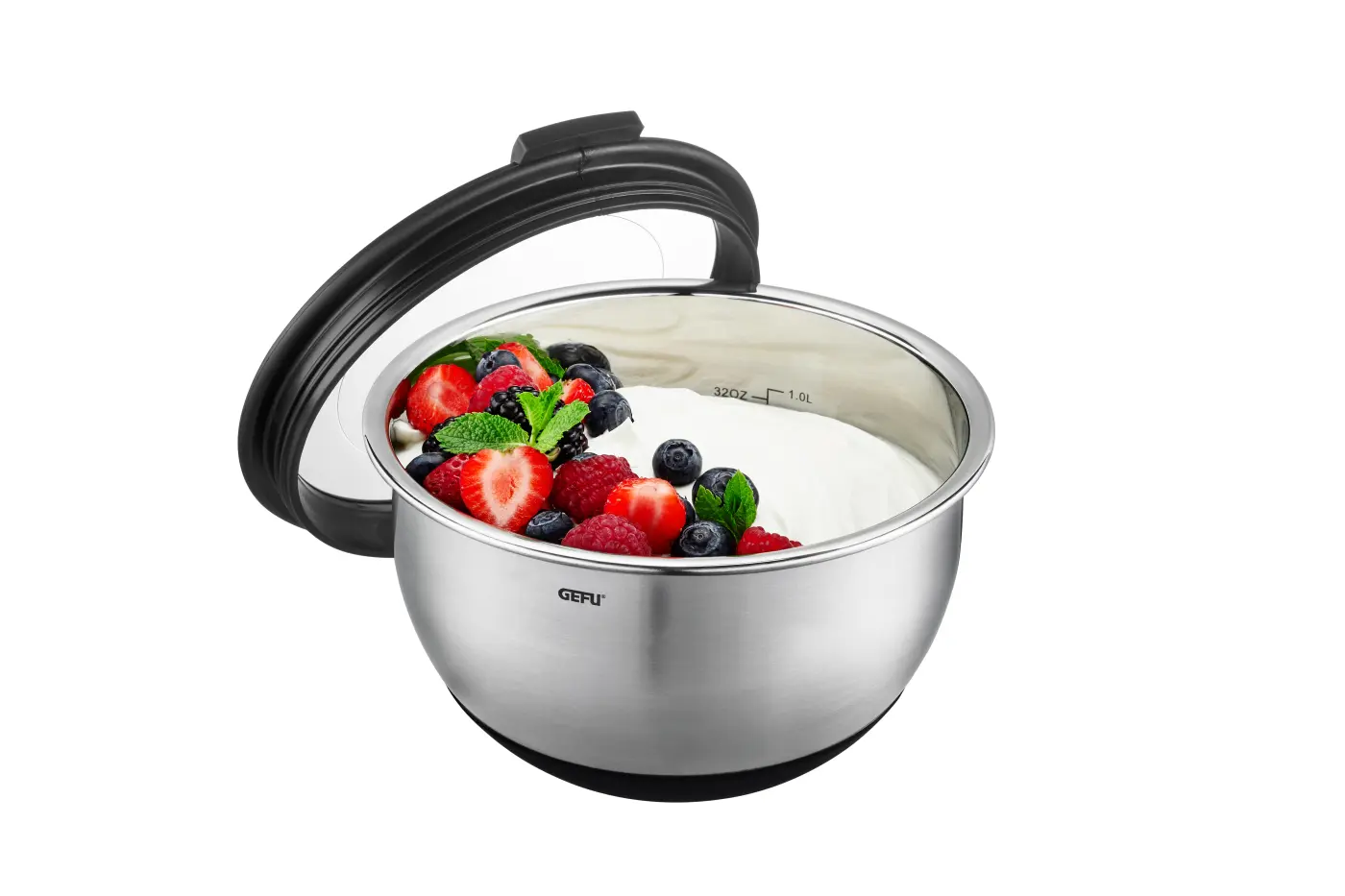 GEFU Edelstahlschüssel MUOVO, Ø 16 cm GEFU Edelstahlschüssel MUOVO, Ø 16 cm