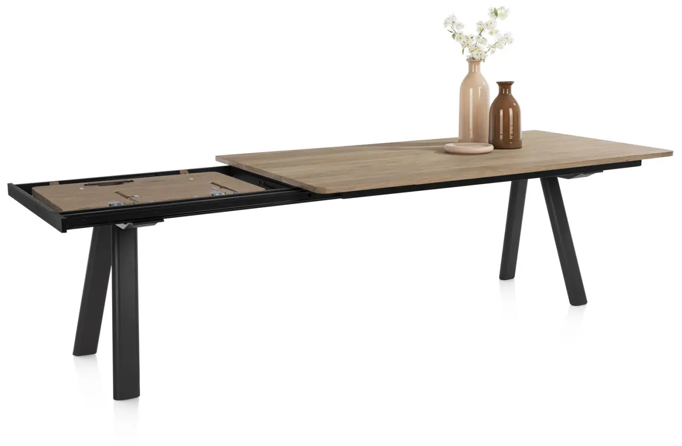 Habufa Ausziehtisch Zade Dune Color lackiert ca. 200-280x77x100 cm
