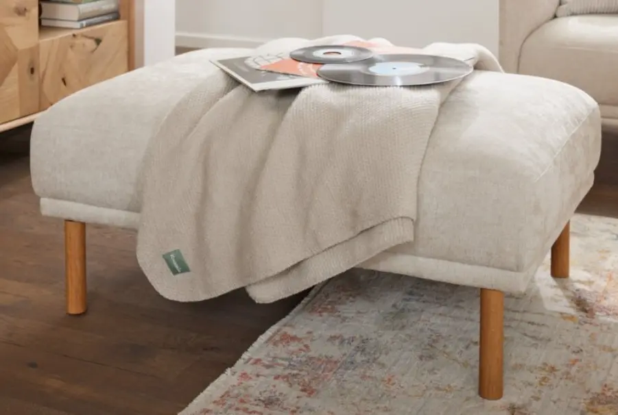 Roomio Wohndecke Beige 150x200 cm