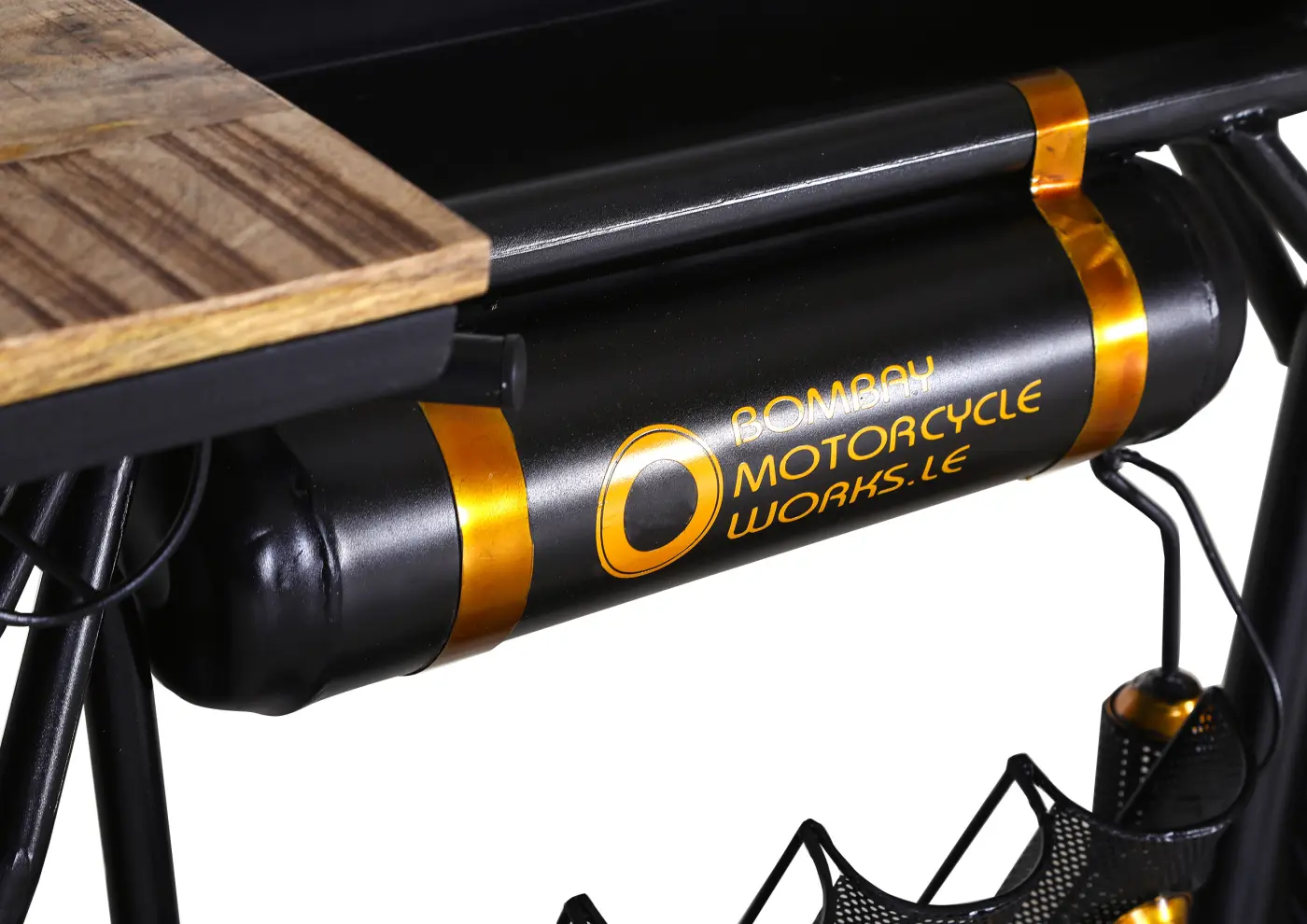 Gutmann Bar-Shopper Slow Ride schwarz/ gold glänzend