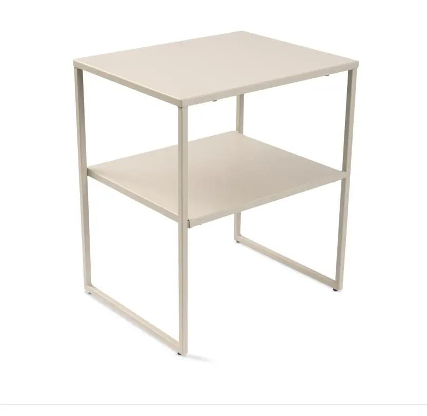 M2 Beistelltisch Timur 2 kaschmir lackiert 50x58x40 cm