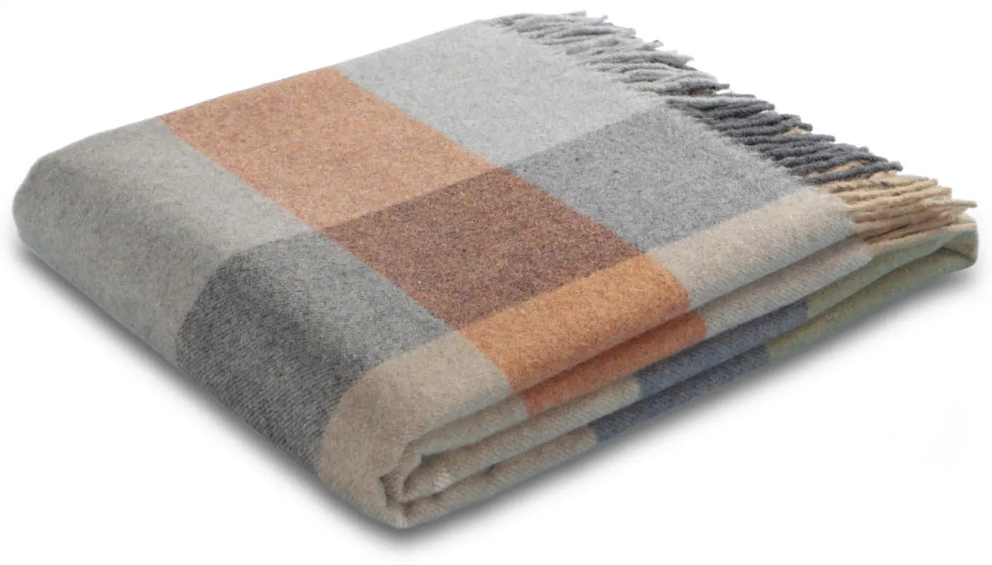 Biederlack Plaid / Decke 130 x 170