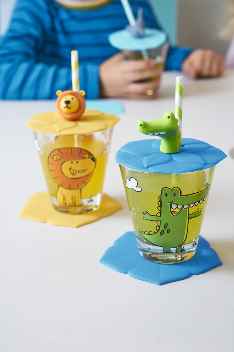 Leonardo Kindertrinkset 3-tlg. Krokodil 