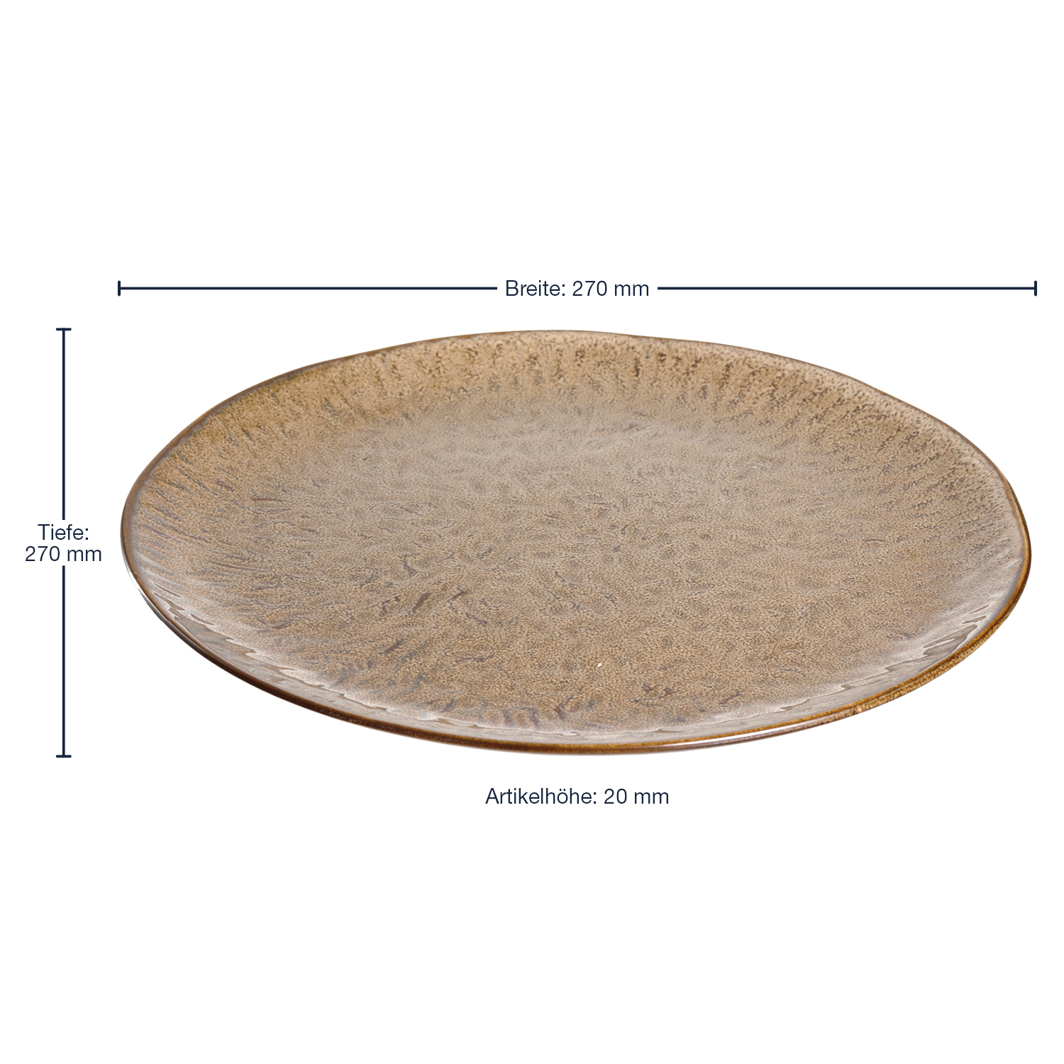 Keramikteller 27 cm