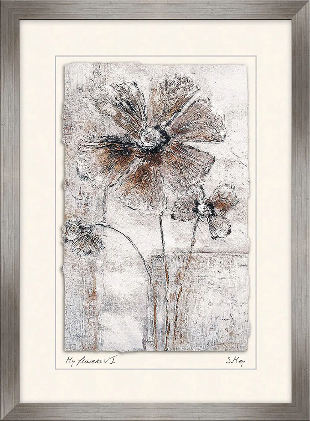 ars graphica Real-Art 76x56cm - Mey: My flowers VI