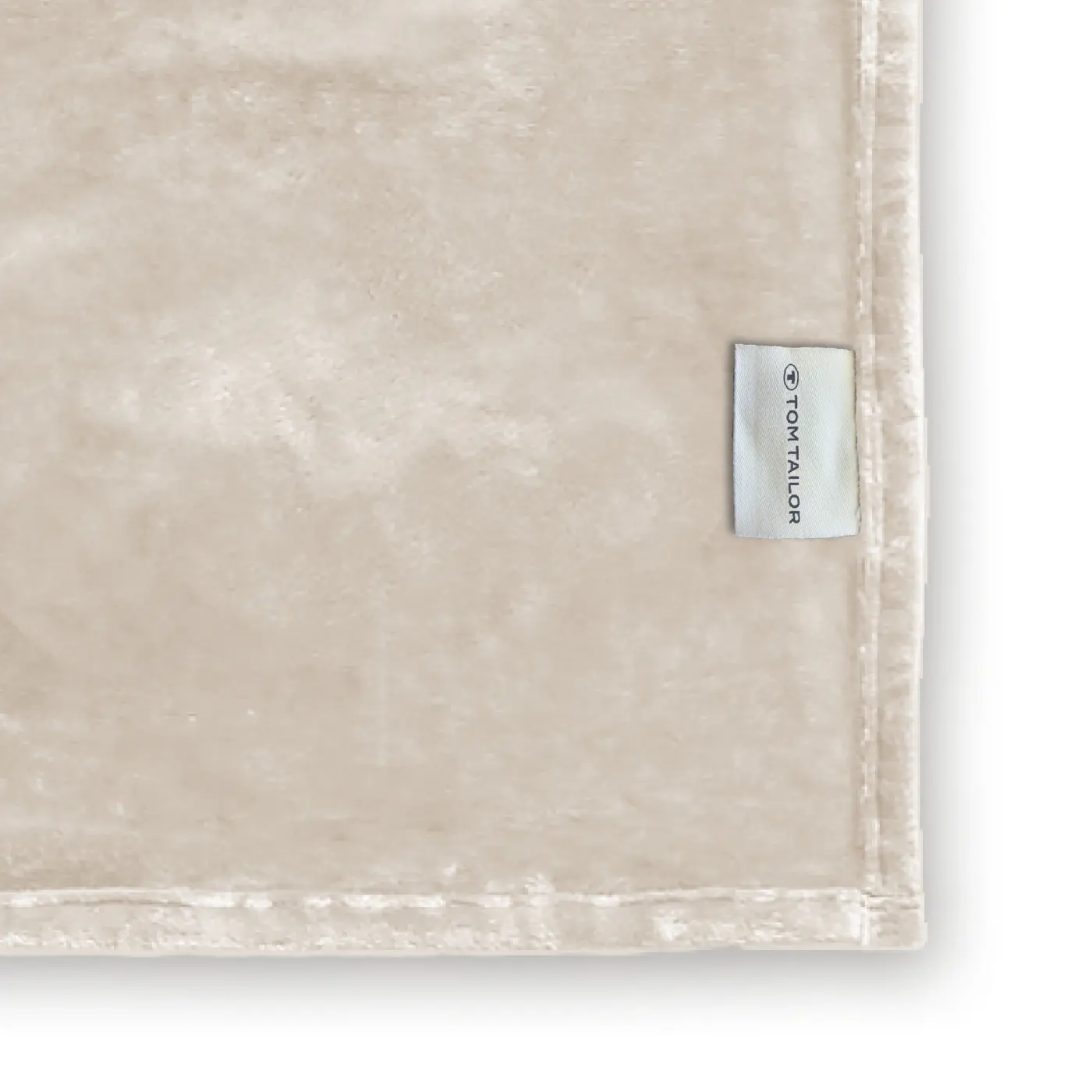Tom Tailor Angorina-Fleece Wohndecke off white 1x 150x200 cm