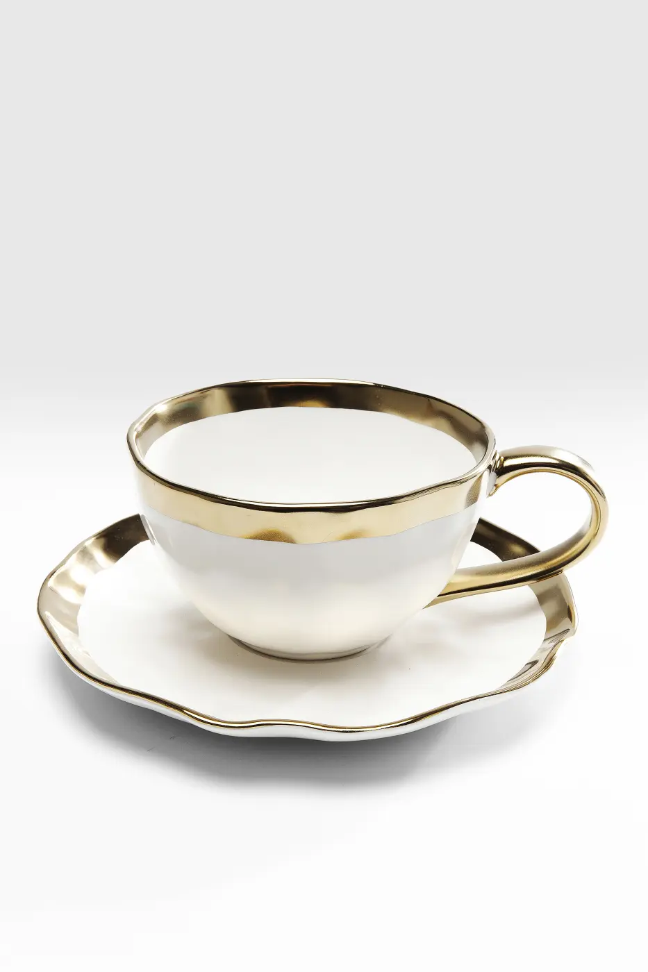 Kare Design Kaffeetasse Bell Weiß 2-teilig