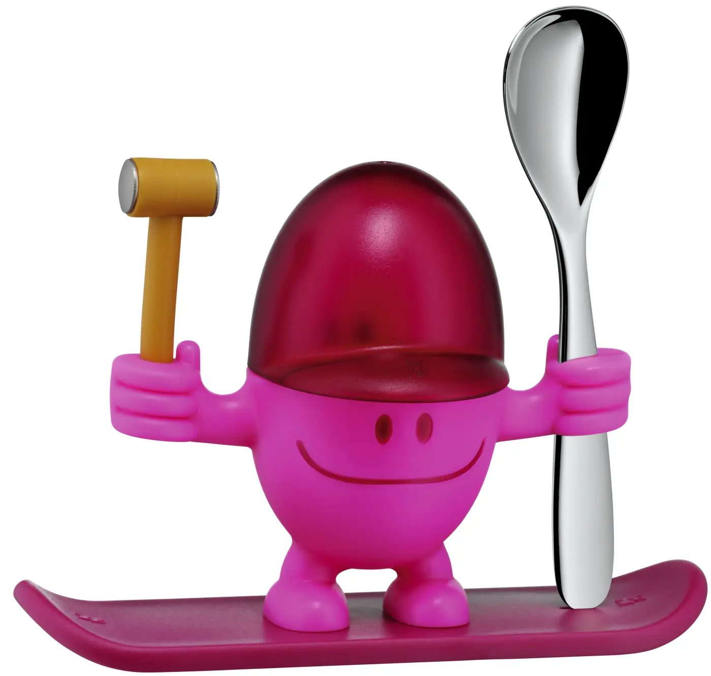 WMF Eierbecher McEgg mit Löffel, Pink