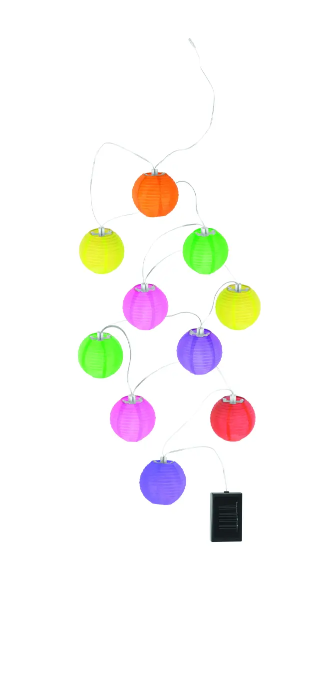 Globo Solarleuchte, 10 x LED, 7,5 x 300 cm