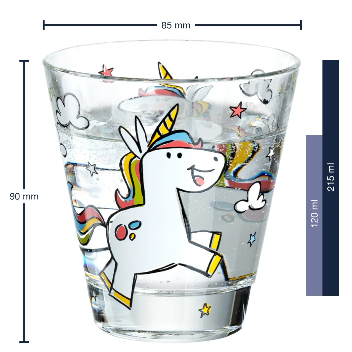 Leonardo Kinderbecher 215 ml Einhorn 