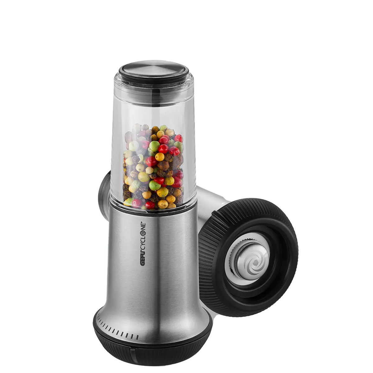 GEFU Salz- oder Pfeffermühle X-PLOSION® silver 15 cm