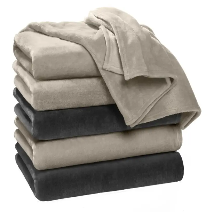 CoSiMa Home Wohndecke CozyTaupe ca. 150x200 cm