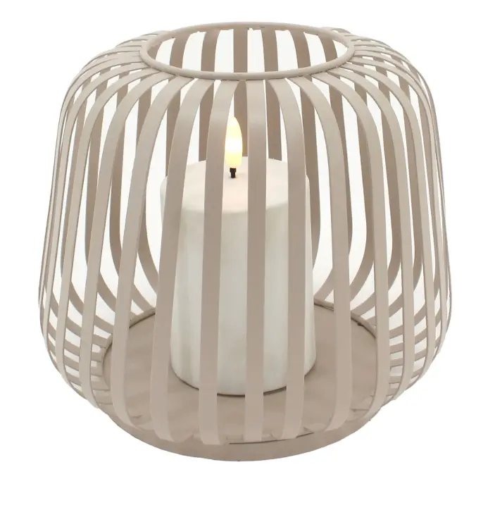 LC Garden Solar Laterne Cottage Metall 20x20 cm