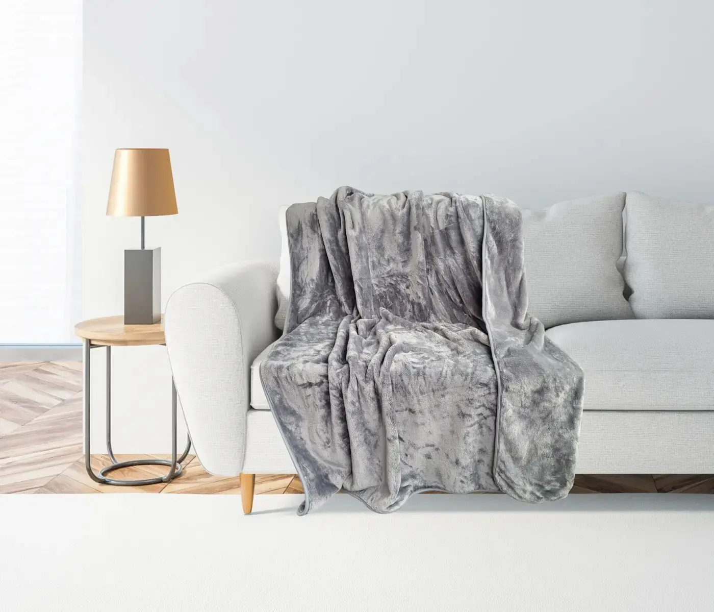 Cosima Wohndecke Arktis 150x200 cm anthrazit