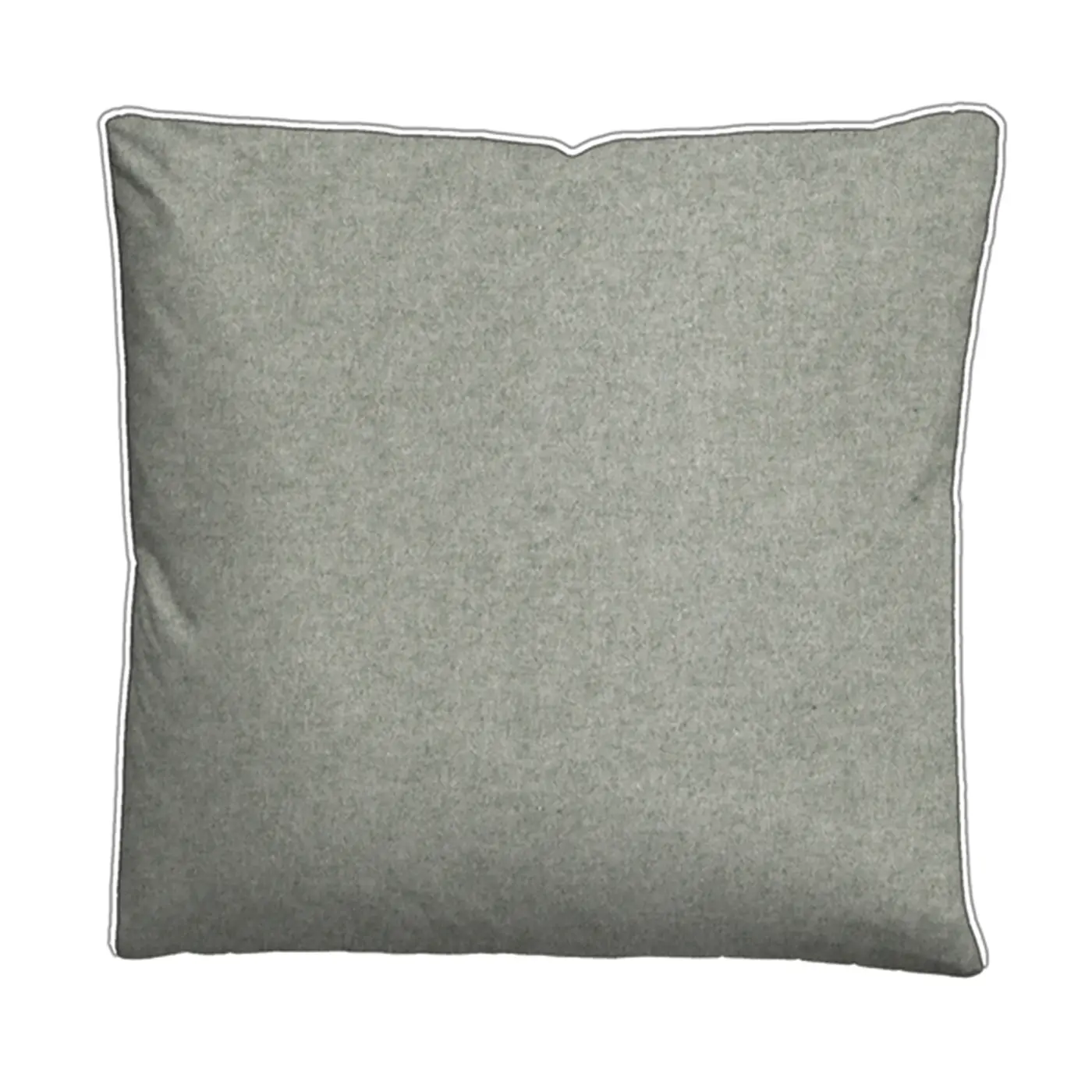 biberna Melange-Flanell Bettwäsche titanium 1x 155x200 cm + 1x 80x80 cm