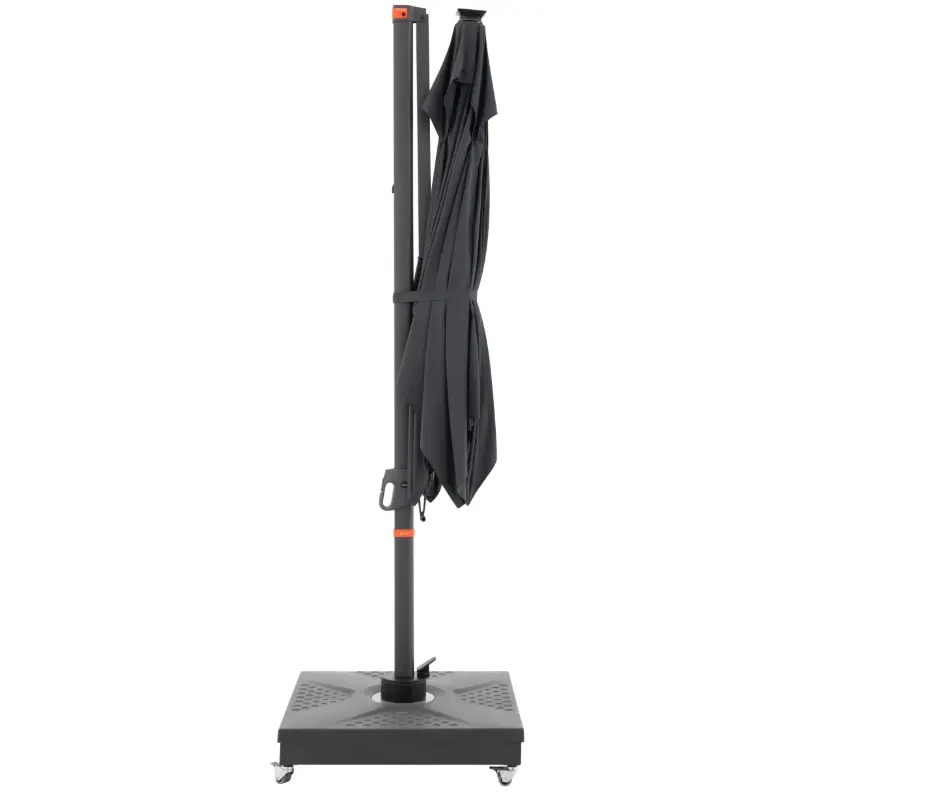 Doppler Active Pendelschirm ca. 300x220 cm 8-tlg. Anthrazit