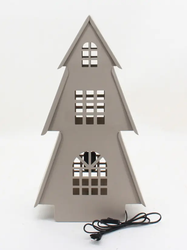 LC Wholesaler Lampe in Baumform Eisen beige