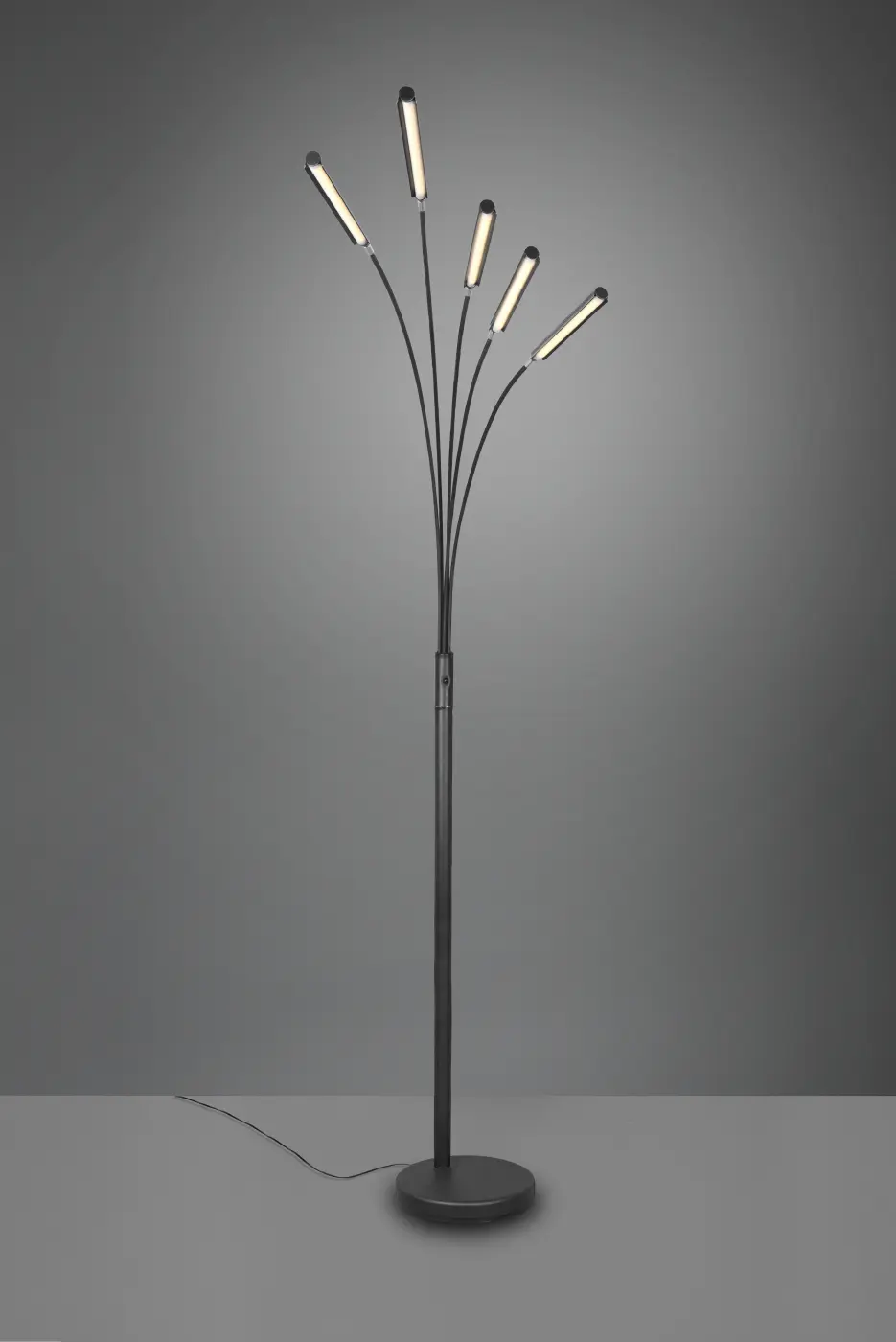 LED-Stehleuchte 5-flg.