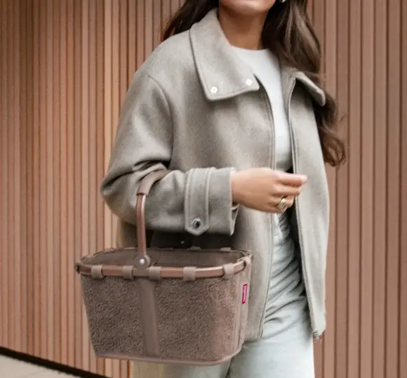 Reisenthel Carrybag XS Teddy chocolate 33.5x21x19.5 cm