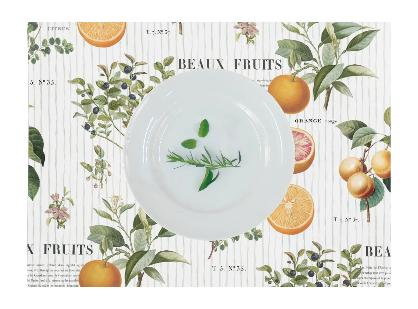 Apelt Alfred Platzset natur / gelb / grün