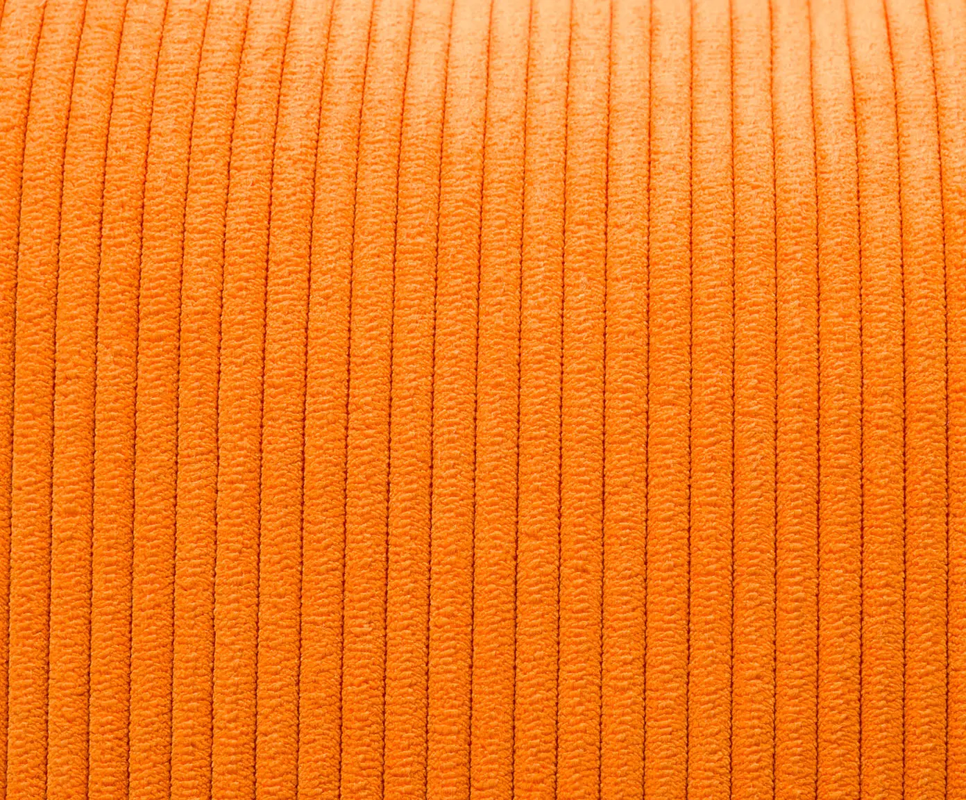Gözze Capri Kissen Feincord-Optik Orange 40x40 cm