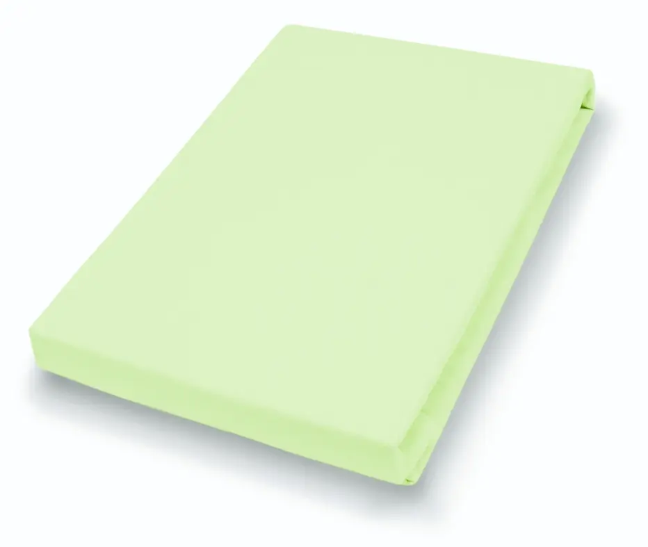 Hahn Haustextilien Spannbetttuch Limone 100x200 cm