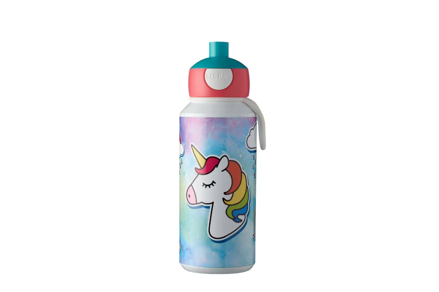 Mepal trinkflasche pop-up campus 400 ml - unicorn - 