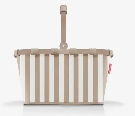 Reisenthel Carrybag Summerstripes Coffee ca. 48x29x28 cm