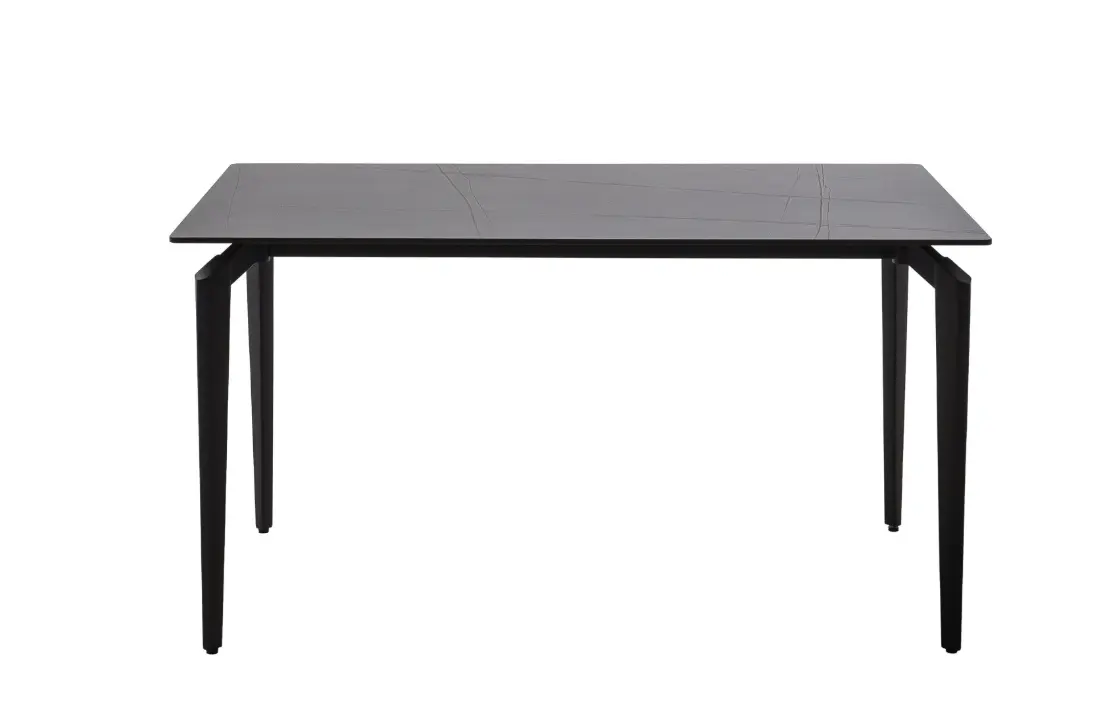 MCA Tisch Fremont ca. 140x76x80 cm Schwarz