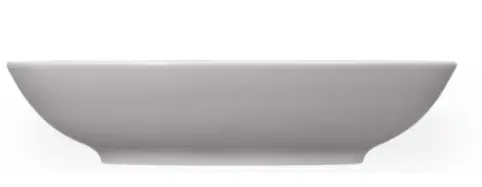 Seltmann Suppenteller Amina rund 21 cm Silbergrau