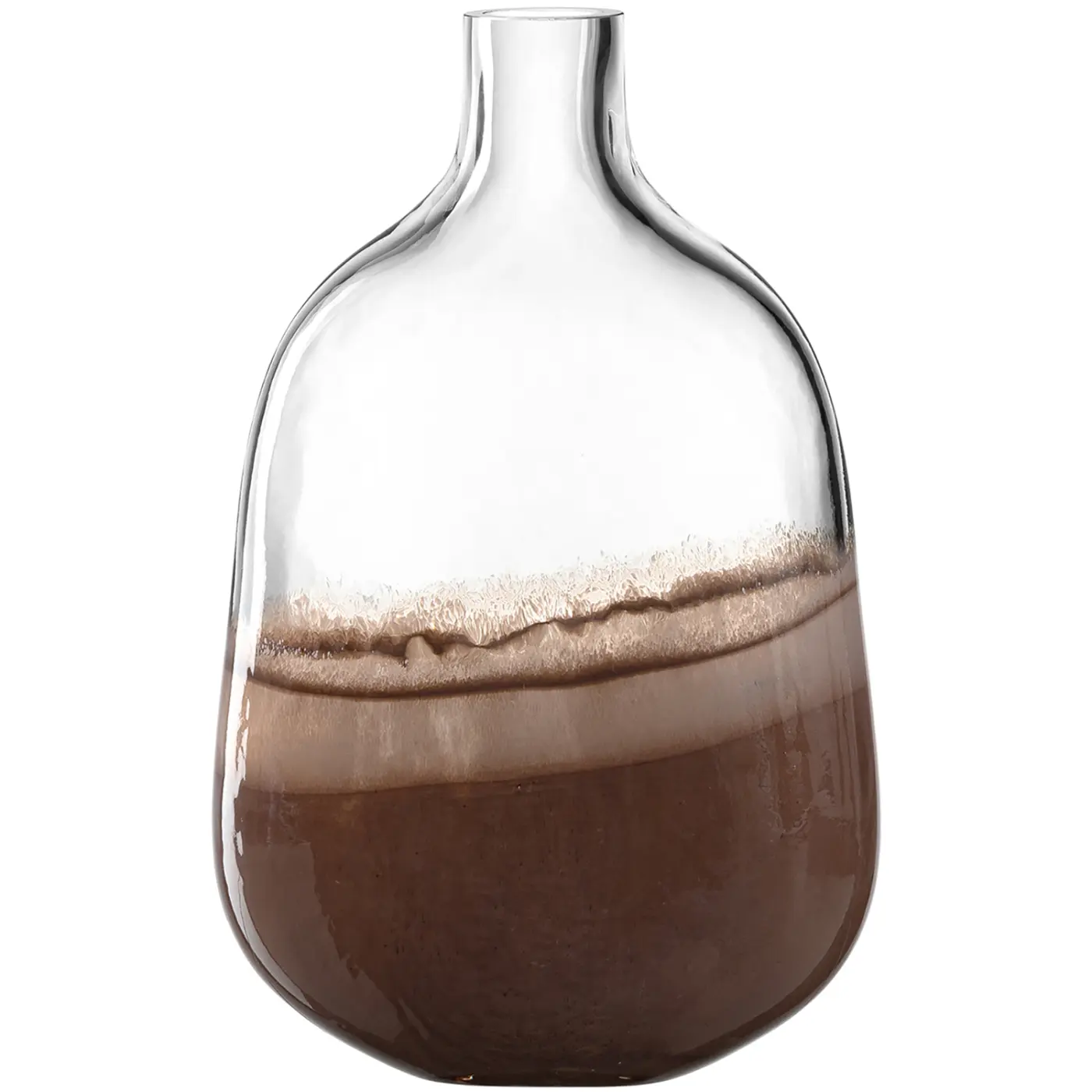 Leonardo Vase CASOLARE 33,5 cm braun